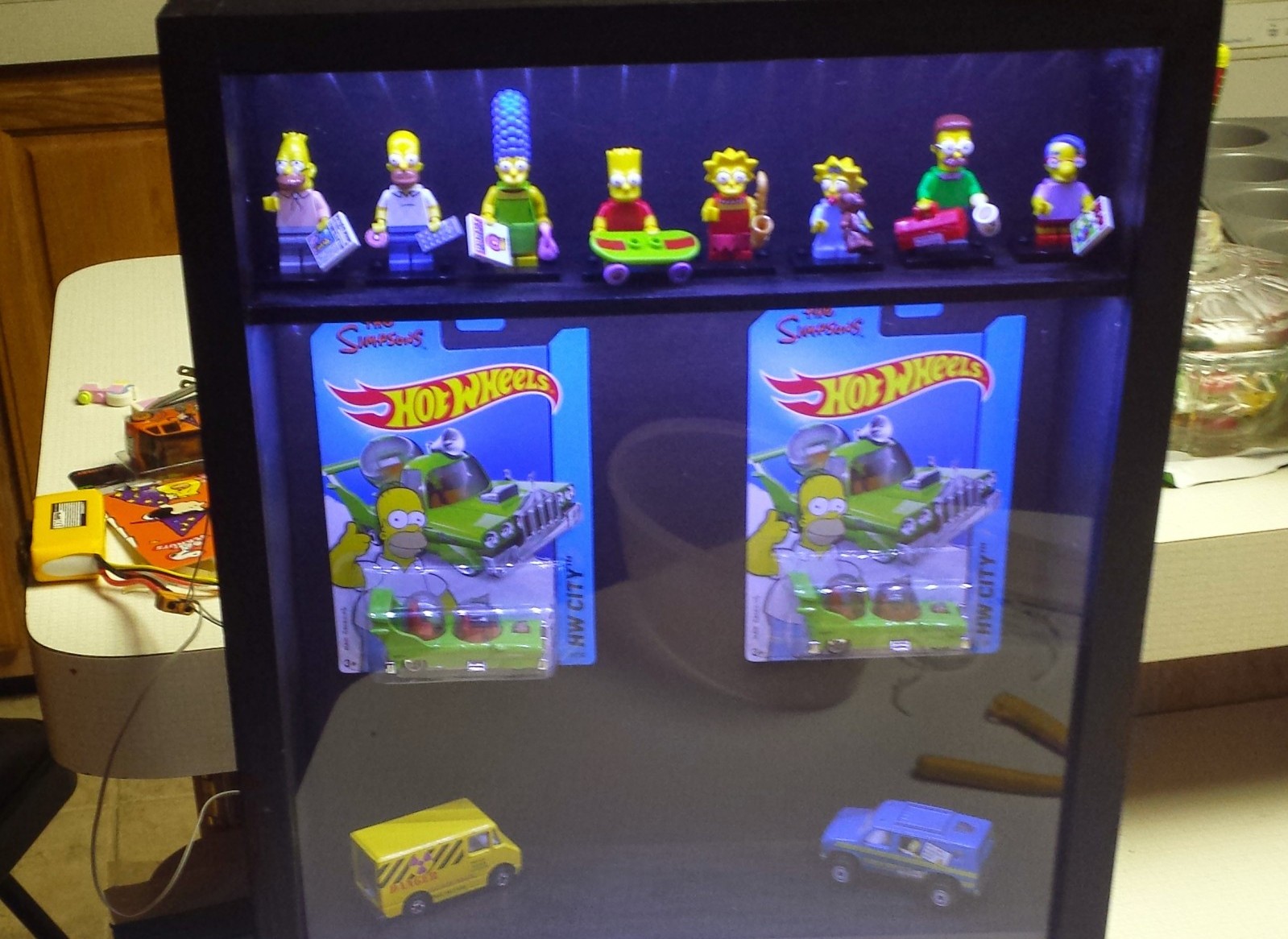 hot wheels shadow box